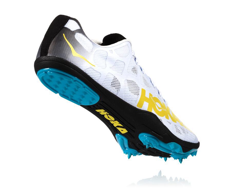 Spikes Atletismo Hoka One One Hombre Blancos - Rocket X - FDCS04981